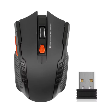 2.4g mouse sem fio 1600dpi mouse óptico gamer para computador 6 botões mouse sem fio com receptor usb para pc portátil acessórios